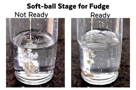 making fudge soft ball test|soft ball stage in fudge making.